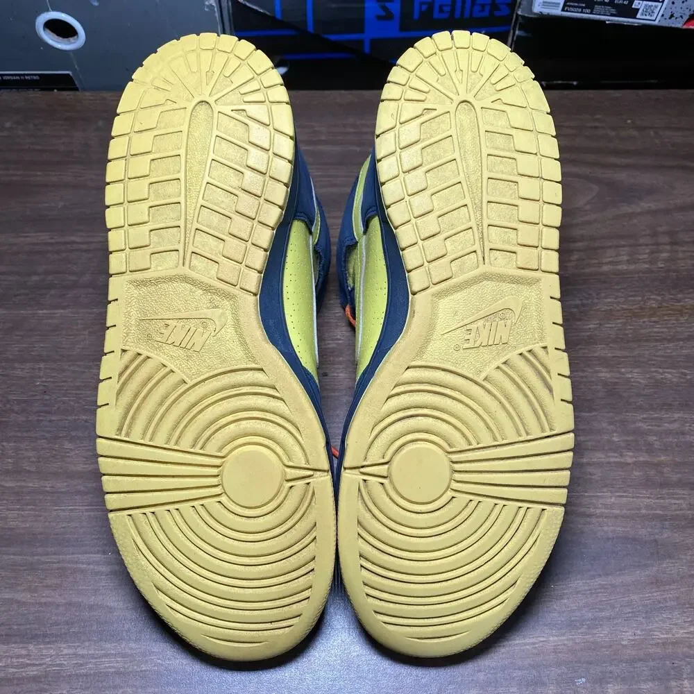 Nike Dunk High Homer Simpson 2009 Yellow Varsity Maize Size 10.5 317982-772
